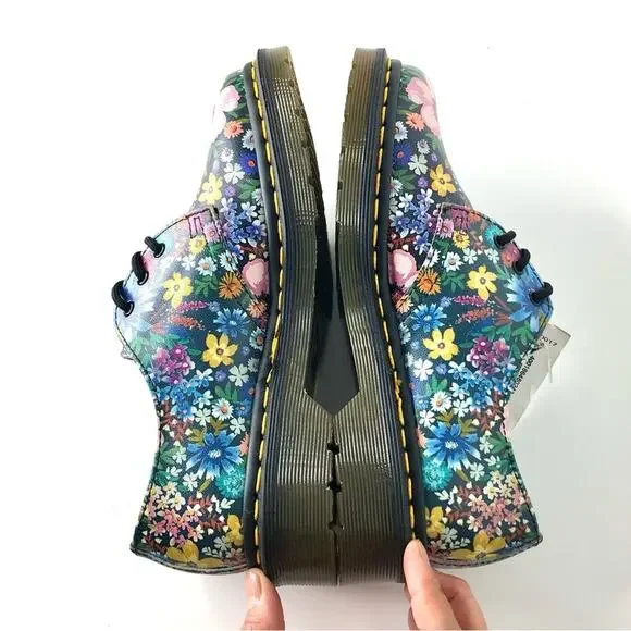 NWT Dr Martens 1461 Wanderlust Floral Oxfords Women’s 5 Lace Up Shoes - Picture 5 of 8